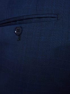 Oxford Men's Byron Wool Suit Trousers - Blue -Fashion Menswear Shop dcd6cc51cf37e7d6d077e8a31d62f017