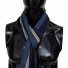 Missoni Multicolor Striped Wool Unisex Wrap Scarf