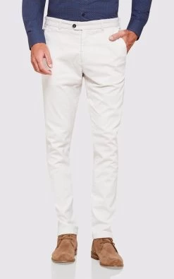 Oxford Men's Luka Stretch Casual Pants - Concrete