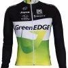 Santini GreenEDGE Replica Long Sleeve Jersey - Black