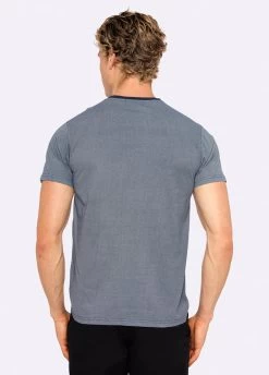 Men's Leo Pocket Front T-Shirt - Navy -Fashion Menswear Shop de1d5fcf3b426bba5bb6230845d90846