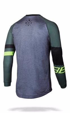 Bbb-Cycling SwitchBack L/S Jersey - Gray/green/yellow -Fashion Menswear Shop de71b9014eb640b799ed5697ef28130e