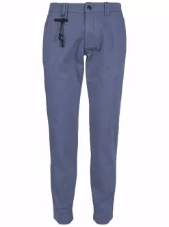 YES.ZEE Yes Zee Blue Cotton Jeans & Pant