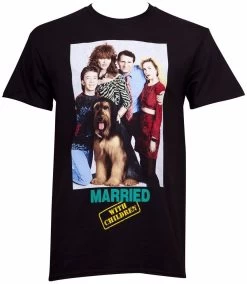 Married With Children Poster Men's Black T-Shirt