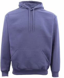 Adult Unisex Men's Plain Basic Pullover Hoodie Sweater Sweatshirt Jumper XS-6XL - Light Purple