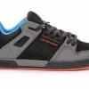 Mens DVS Comanche 2.0- Charcoal Fiery Red Blue Nubuck