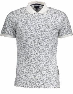 Gant White Cotton Polo Shirt