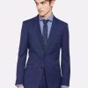 Oxford Men's New Hopkins Wool Suit Jacket - Navy