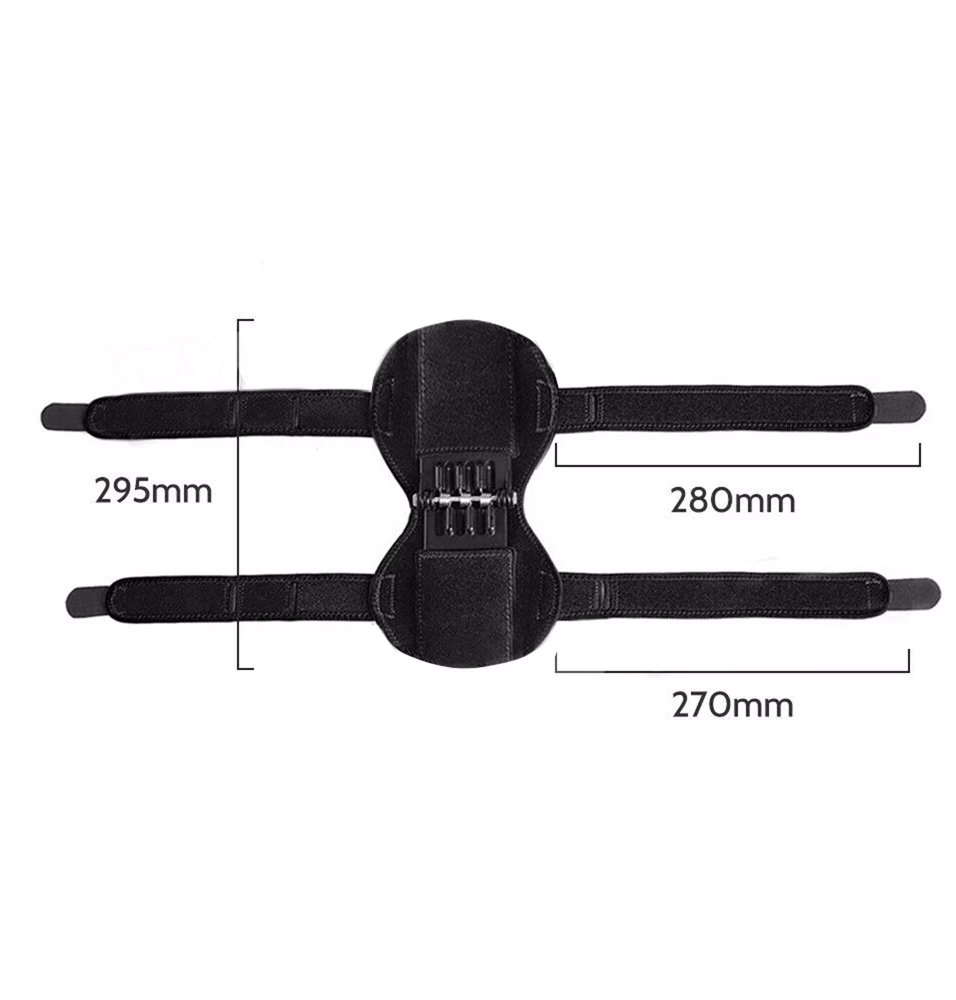 2Pcs Power Spring Knee Pads Brace Leg Support Rebound Lift Stabilizer Joint 6 2Pcs Power Spring Knee Pads Brace Leg Support Rebound Lift Stabilizer Joint - Image 6