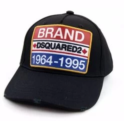 DSQUARED2 Dsquared² Blue Cotton Hats & Cap