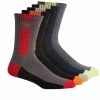 20 X Kinggee Work Socks Multi-Colour Crew