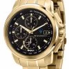 Maserati Successo Chronograph Gold Tone Stainless Steel Solar R8873645002 Men's Watch