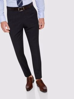 Oxford Men's Hopkins Wool Suit Trousers - Charcoal -Fashion Menswear Shop e9e59f5ea4cef5118d1b1fe53c87a332