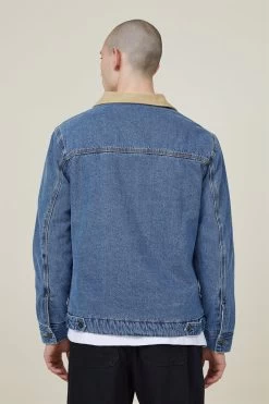 Cotton On Carpenter Jacket Blue -Fashion Menswear Shop ea34617ffdfb5838e06f24d1191ffb2b