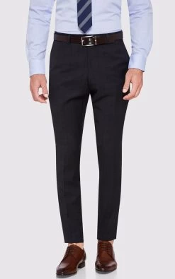 Oxford Men's Hopkins Wool Suit Trousers - Charcoal
