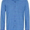 Oxford Men's Kenton Check Shirt - Blue