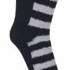 10 X Mens Bonds Super Soft Crew Socks Marshmallow Home Socks Black Grey