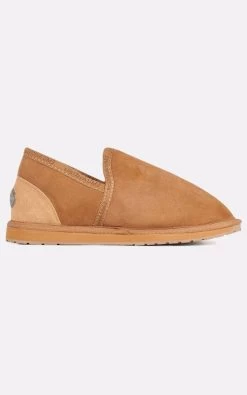 EMU Australia EMU Platinum Ashford Chestnut Mens Sheepskin Slippers - Brown