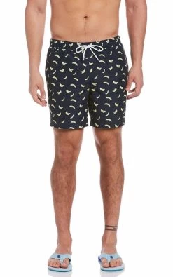 Original Penguin Men's Swimwear Swim Trunks - Color: Dark Sapphire