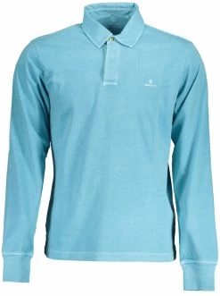 Gant Light Blue Cotton Polo Shirt
