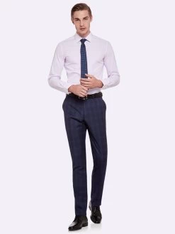 Oxford Men's Beckton Self Spot Shirt - Pink -Fashion Menswear Shop f0e8ae73061680d8b6fbf1e6cdbdb3fd