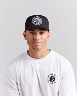Mens The Mad Hueys The Good Life Foam Trucker - BLACK -Fashion Menswear Shop f2caac7dd3f807eb5fff955a698aef1c