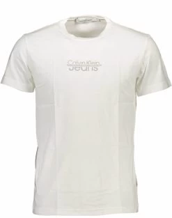 Calvin Klein White Cotton T-Shirt