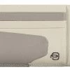 Piquadro Gray Leather Wallet