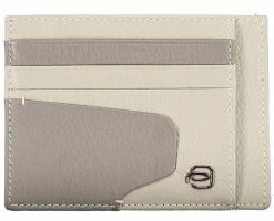 Piquadro Gray Leather Wallet