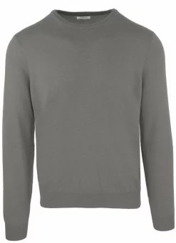 Malo Gray Wool Sweater