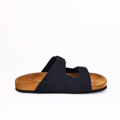 Moosefield Men's Arizona Leather Sandals - Navy 7 Moosefield Men's Arizona Leather Sandals - Navy -Fashion Menswear Shop f880197f1fa2dd5182ba20da56aa0db8