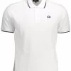 La Martina White Cotton Polo Shirt