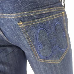Cavalli Class Blue Cotton Jeans & Pants -Fashion Menswear Shop f950360a98fd2608300b3b80bc191770