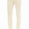 PT Torino Beige Cotton Jeans & Pant