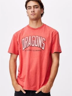 Cotton On NRL Dragons Collegiate T Shirt Mens -Fashion Menswear Shop fa42f388746e74f747080bc2118c844d