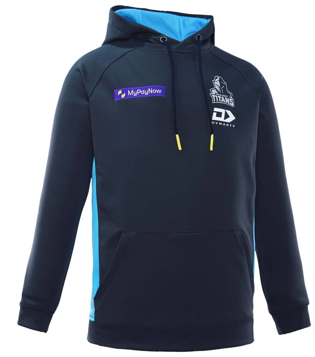 NRL 2023 Pullover Hoodie - Gold Coast Titans - Mens - Jumper - DYNASTY 4 NRL 2023 Pullover Hoodie - Gold Coast Titans - Mens - Jumper - DYNASTY - Image 4