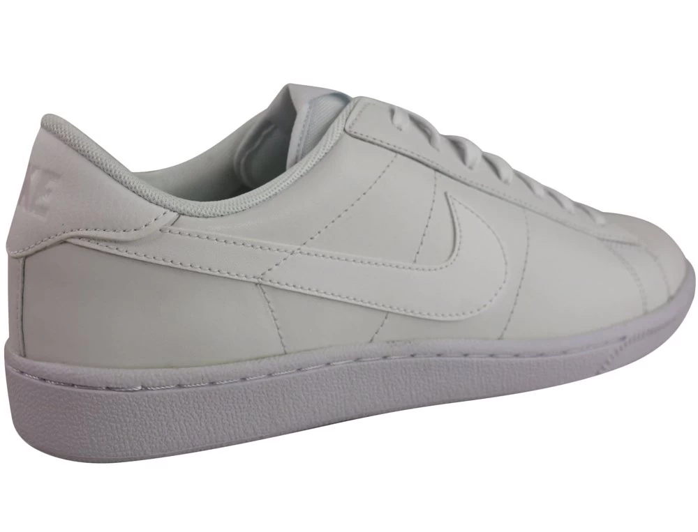 Nike Mens Classic CS Leather Lace Up Casual Shoes - White 5 Nike Mens Classic CS Leather Lace Up Casual Shoes - White - Image 5