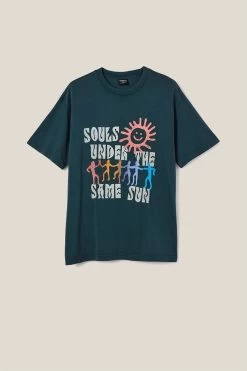 Cotton On Bondi T-Shirt Blue -Fashion Menswear Shop fbeba56600e3461b718de35eef36d6ab