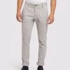 Oxford Men's Stretch Organic Cotton Skinny Chinos - Ash