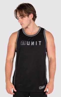 Mens Unit Prime Sports Tank - BLACK