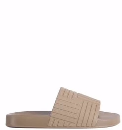 Bottega Veneta Men's Rubber Sandals - Jute