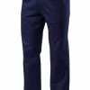 Mens Hard Yakka Drill Work Pant Cotton Navy Pants Y02501