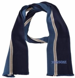 Missoni Multicolor Striped Wool Unisex Wrap Scarf -Fashion Menswear Shop ff790bdf07a8c7d27dbe98e4999a27e2